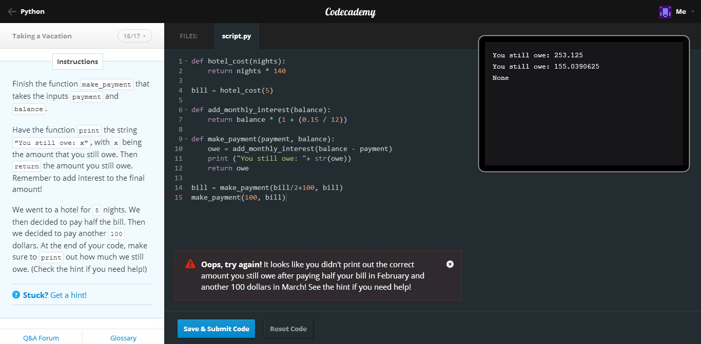나의 개발 스승님 Codecademy