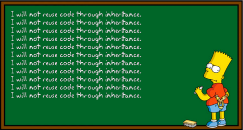 Do not use inheritance